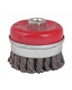 Perie circulara tip cupa cu toroane heavy duty pentru flex 75 mm